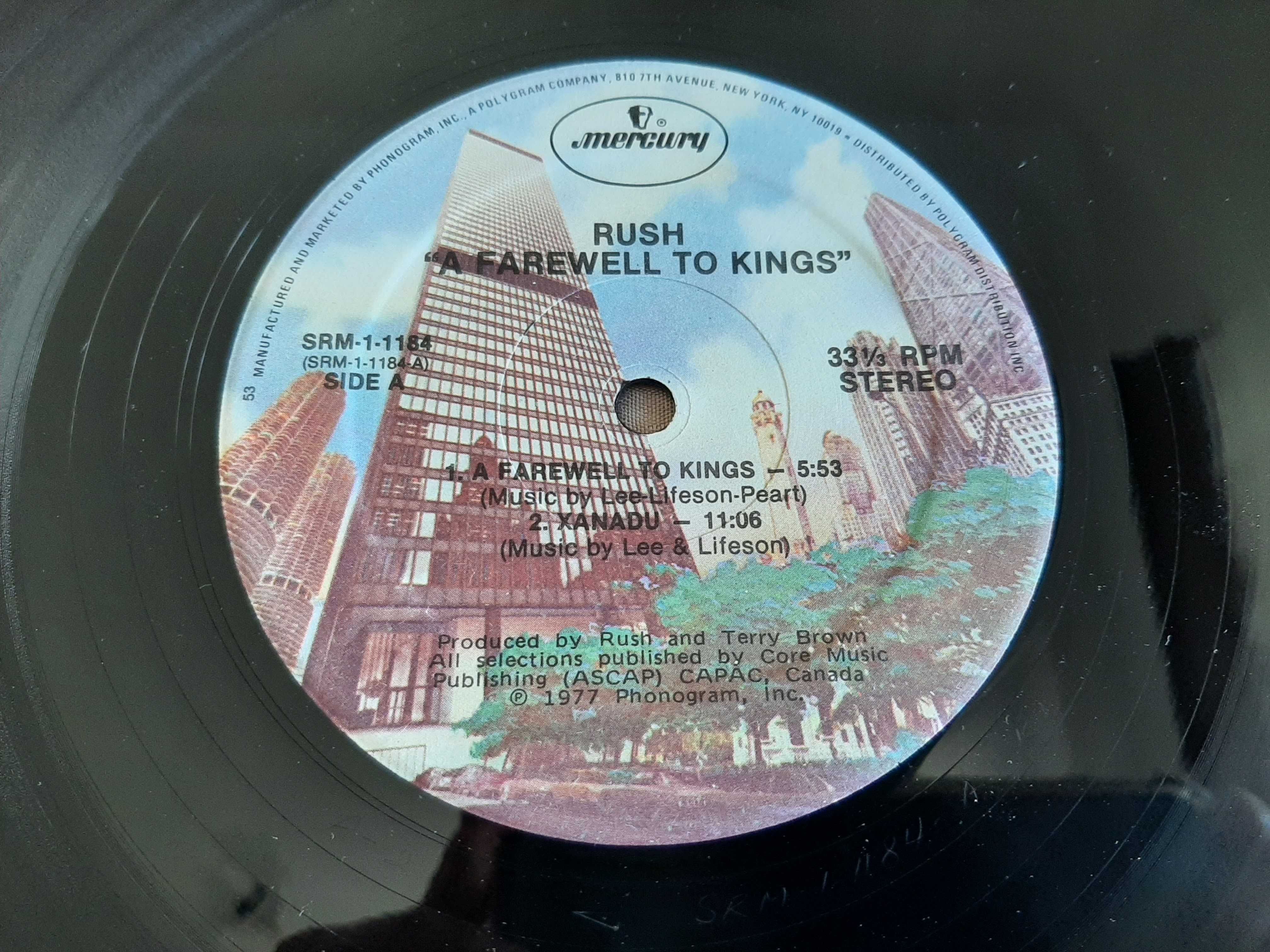 Rush - A Farewell To Kings - USA - Vinil LP