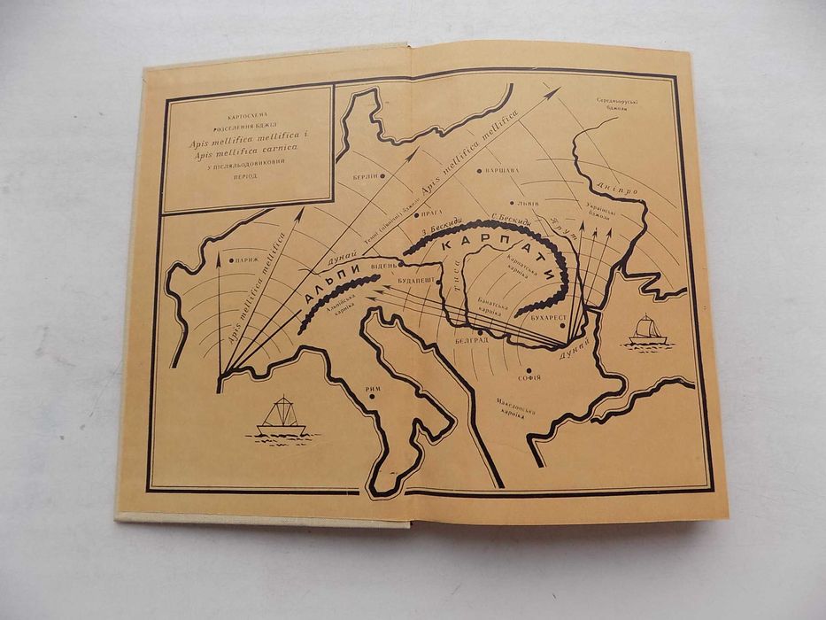 Книга Карпатські бджоли довідник