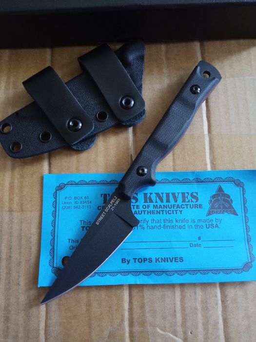 TOPS Knives Street Scalpel 2.0 Fixed Blade