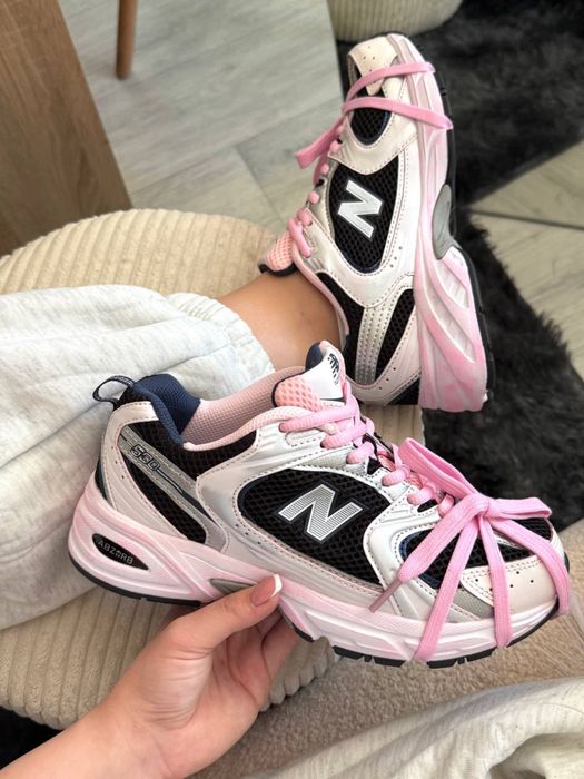 Кросівки New Balance 530 Custom Silver Blue Pink (36-41)