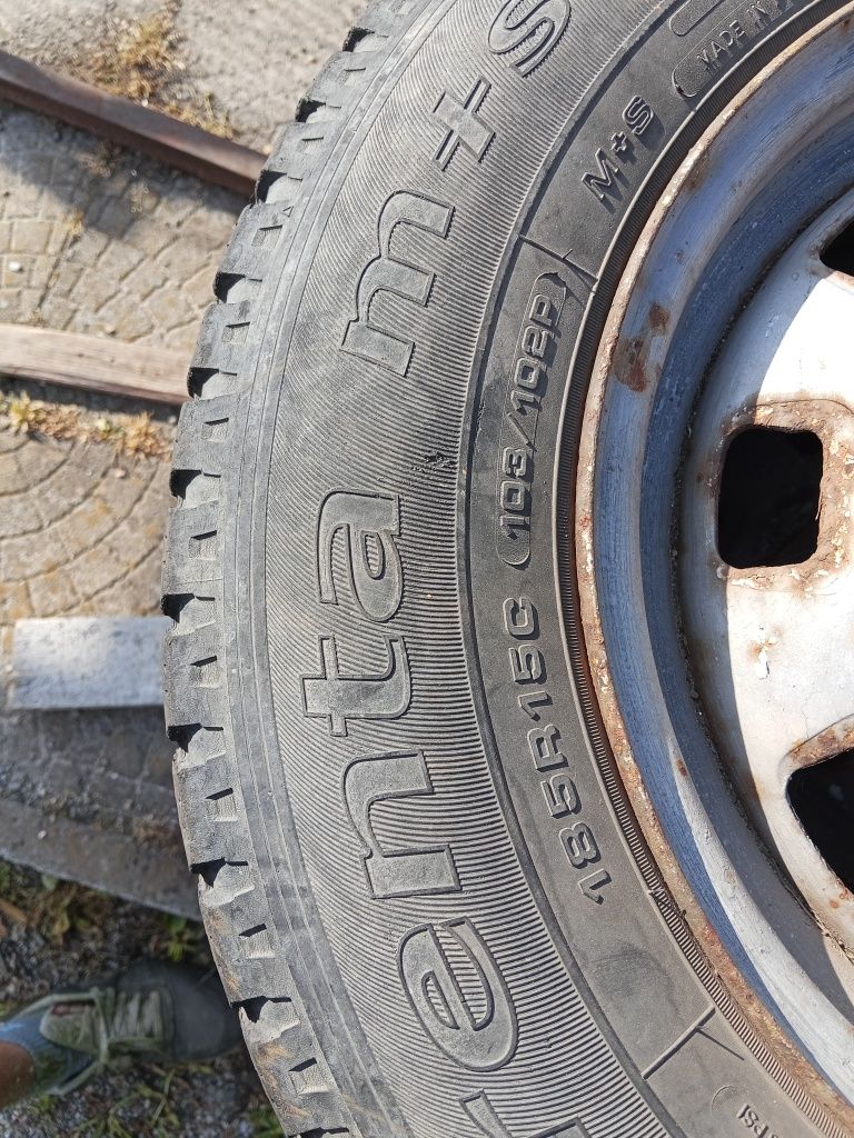 Koła volkswagen T4 zimowe wzmacniane r15