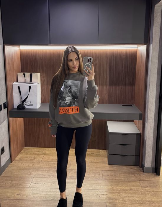 Жіночий світшот heron preston новий оригінал