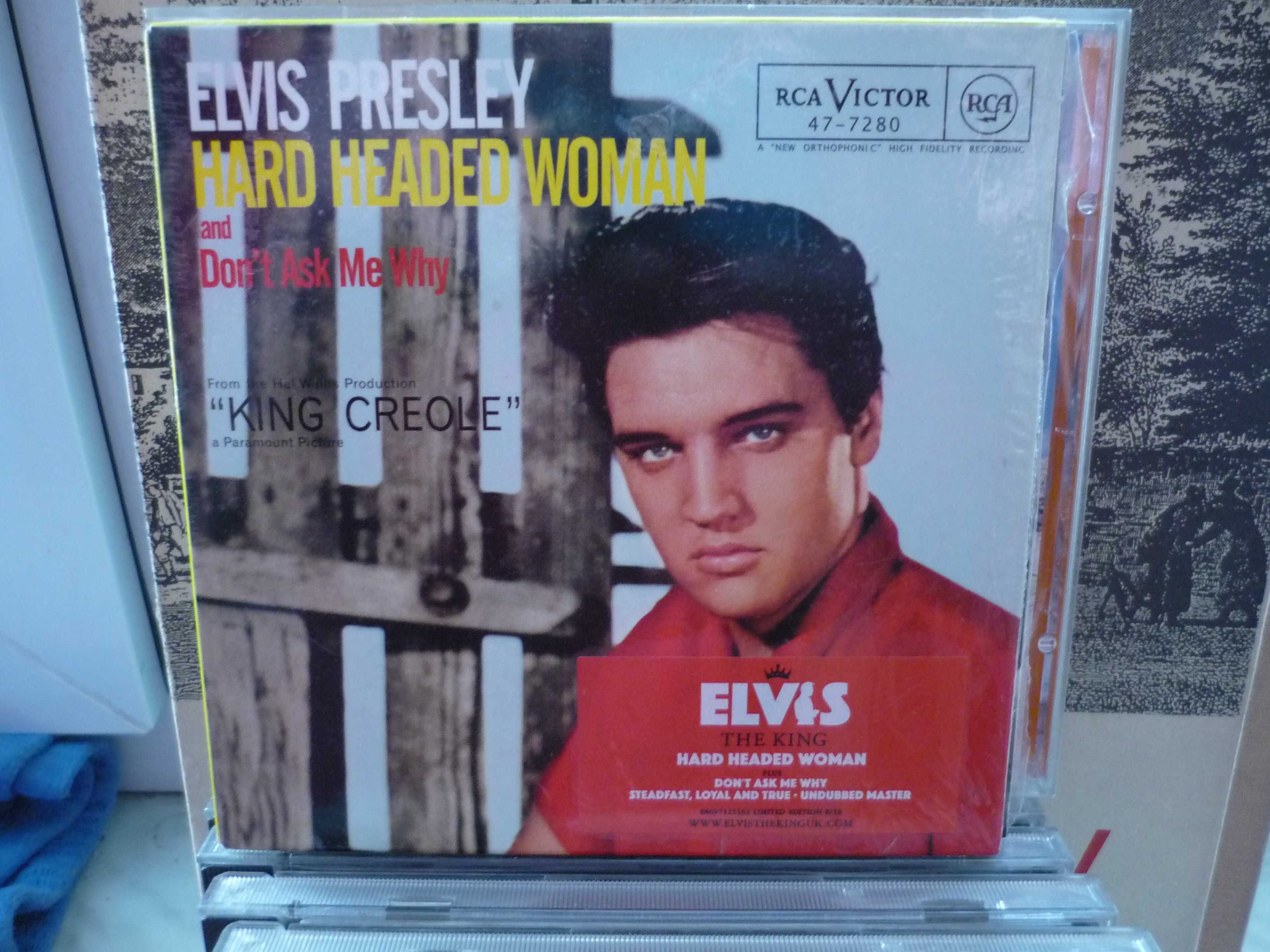 Elvis Presley , Hard Headed Woman , CD-single.