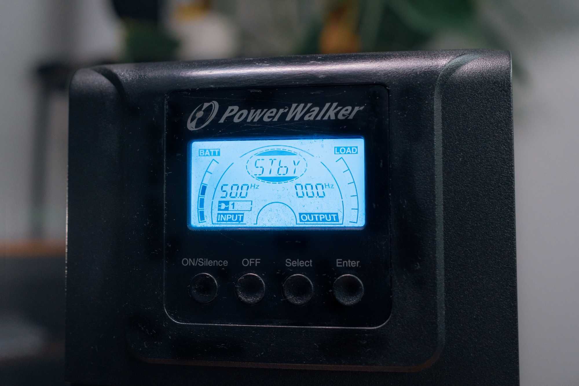Zasilacz UPS online 1kVA / 900W VFI 1000 TG PowerWalker