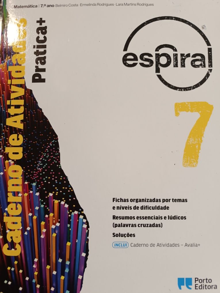 Caderno de atividades Matemática 7 ano