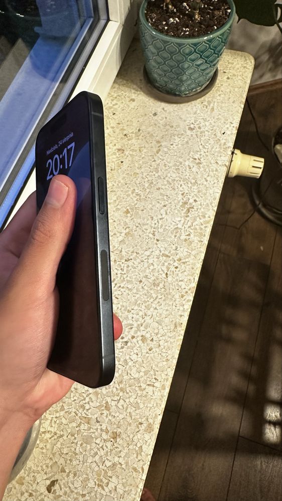 Iphone 15 pro (128gb) blue titatanium