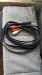 Cabo AV 3.5mm para RCA / Bananas - Novo