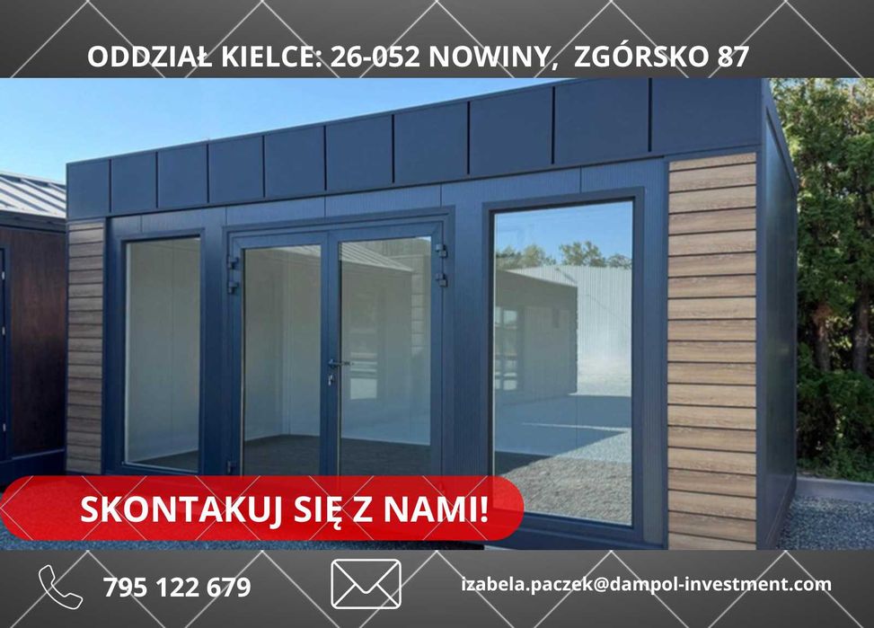Pawilon / Kontener Biurowy Handlowy
