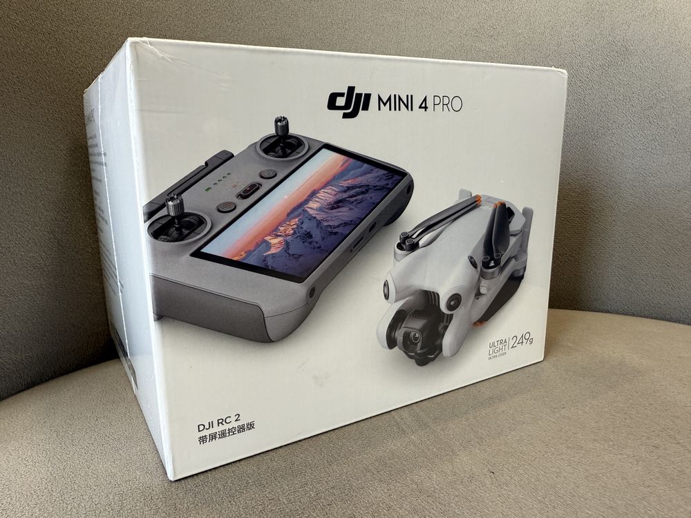 Квадрокоптер DJI Mini 4 Pro c RC 2 Remote Controller