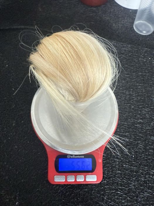 Волосся для нарощування блонд(словянка,натуральні)