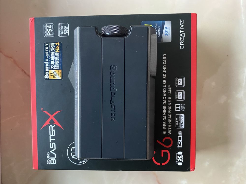 Creative sound blasterx g6 / ГАРАНТІЯ до 30.05.2026