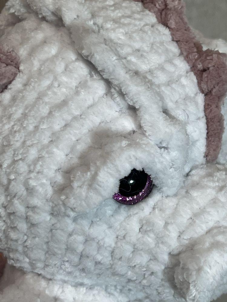 Вʼязана іграшка дракон плюшевий HANDMADE