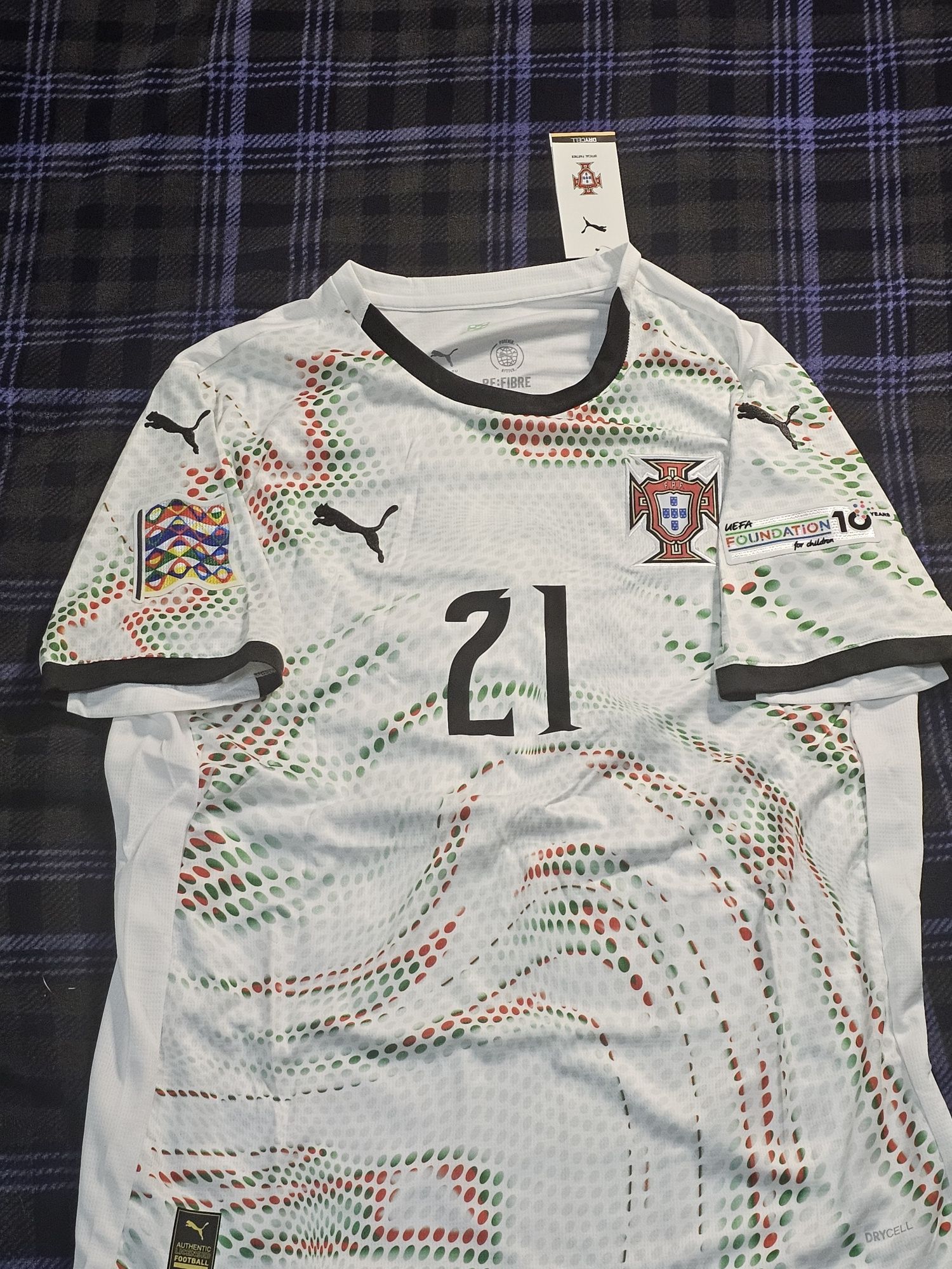 Nations League Portugal 2025 segundo equipamento X Diogo Jota #21