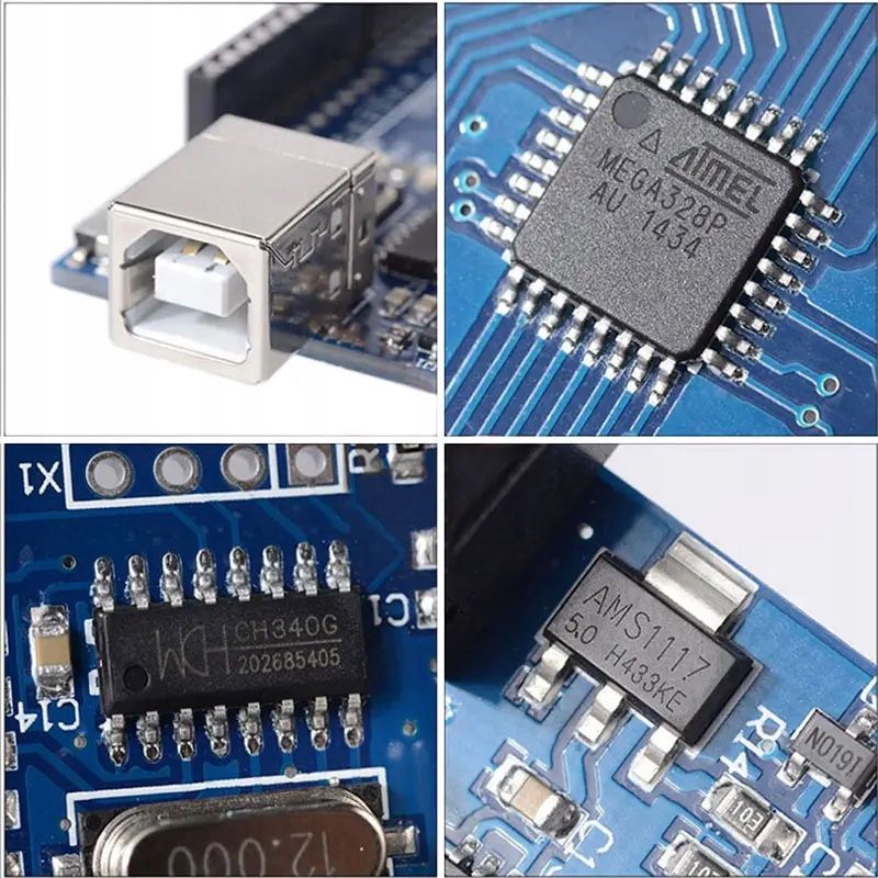 Arduino Uno R3 Ch340 Atmega328 Klon Płytka Kompatybilna Z Arduino
