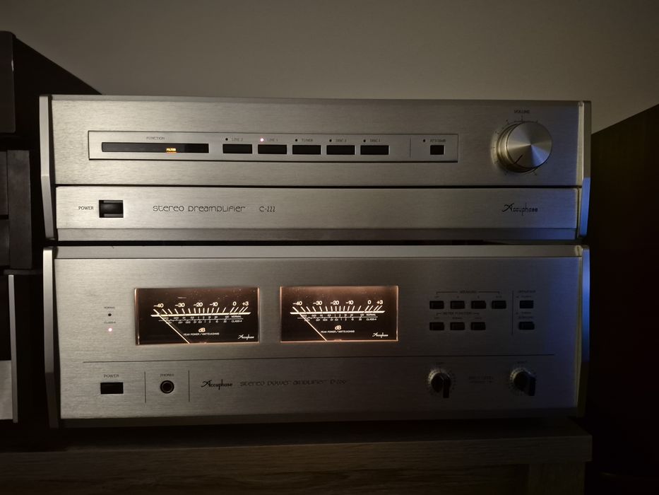 Zestaw audio vintage Accuphase