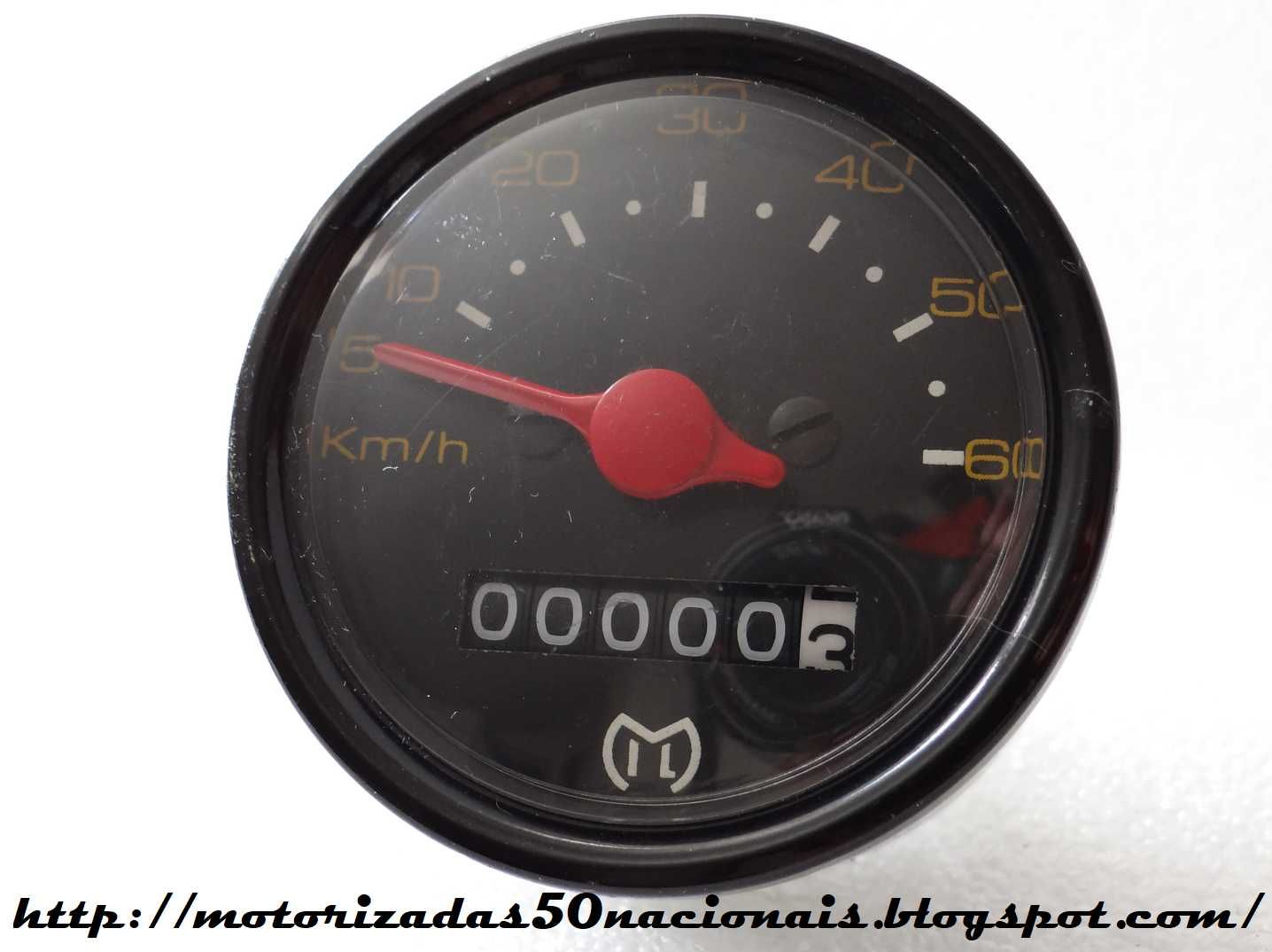 Conta-Km MIL de 60mm p/ Motorizadas Nacionais