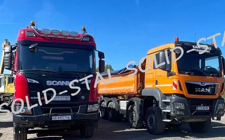 Orurowanie NA DACH / HALOGENY Scania R / S Niska kabina SOLID - STAL