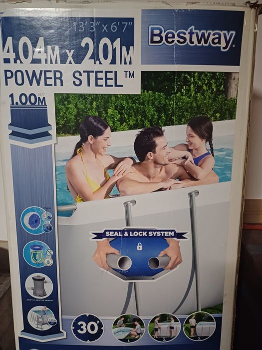 BASEN stelażowy PROMOCJA Bestway 4.04m x 2.01m