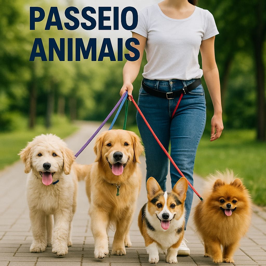 Passeio de Cães com Carinho e Responsabilidade