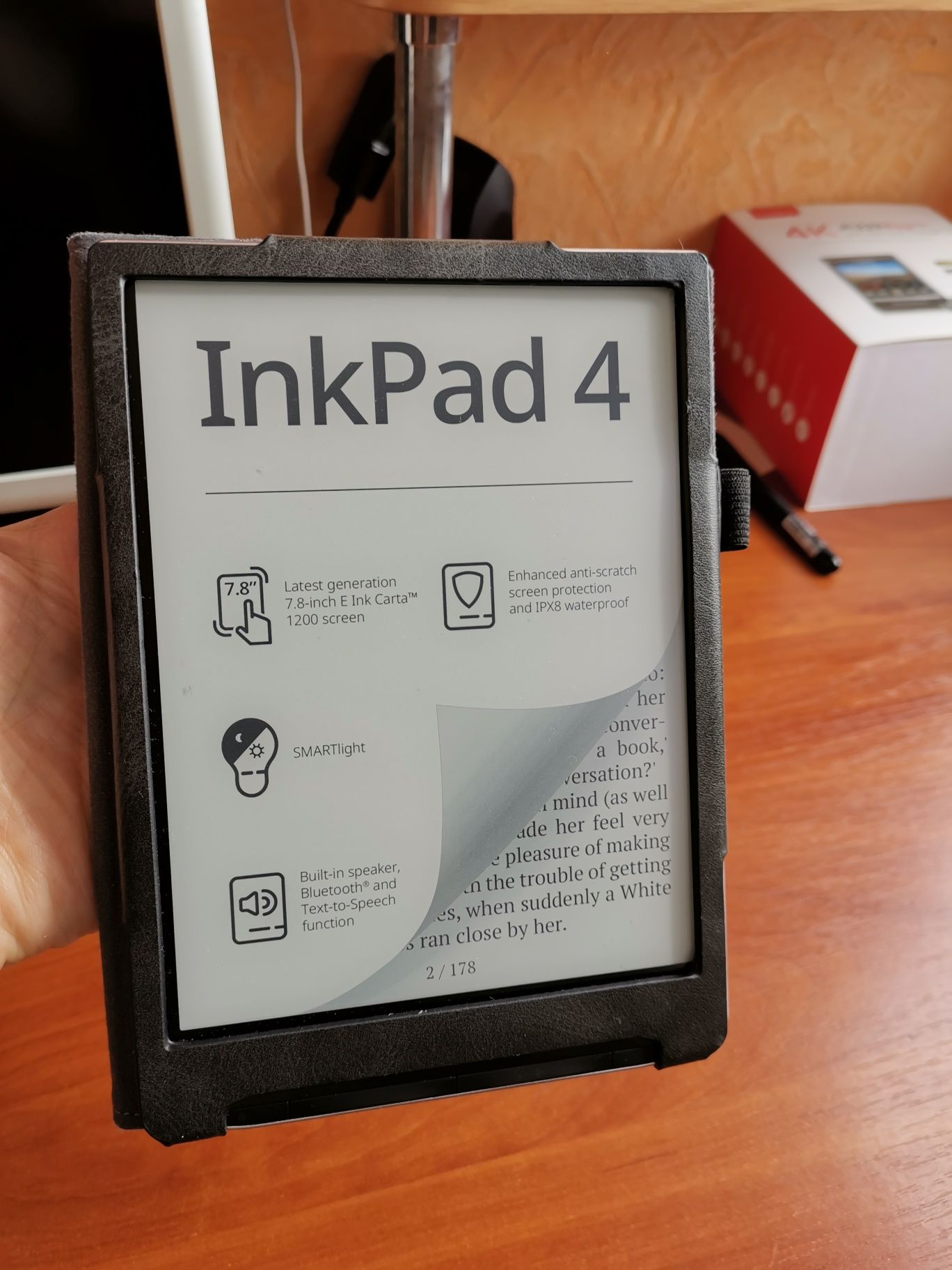 Чехол для книги PocketBook InkPad Color 2/Pocketbook InkPad 4