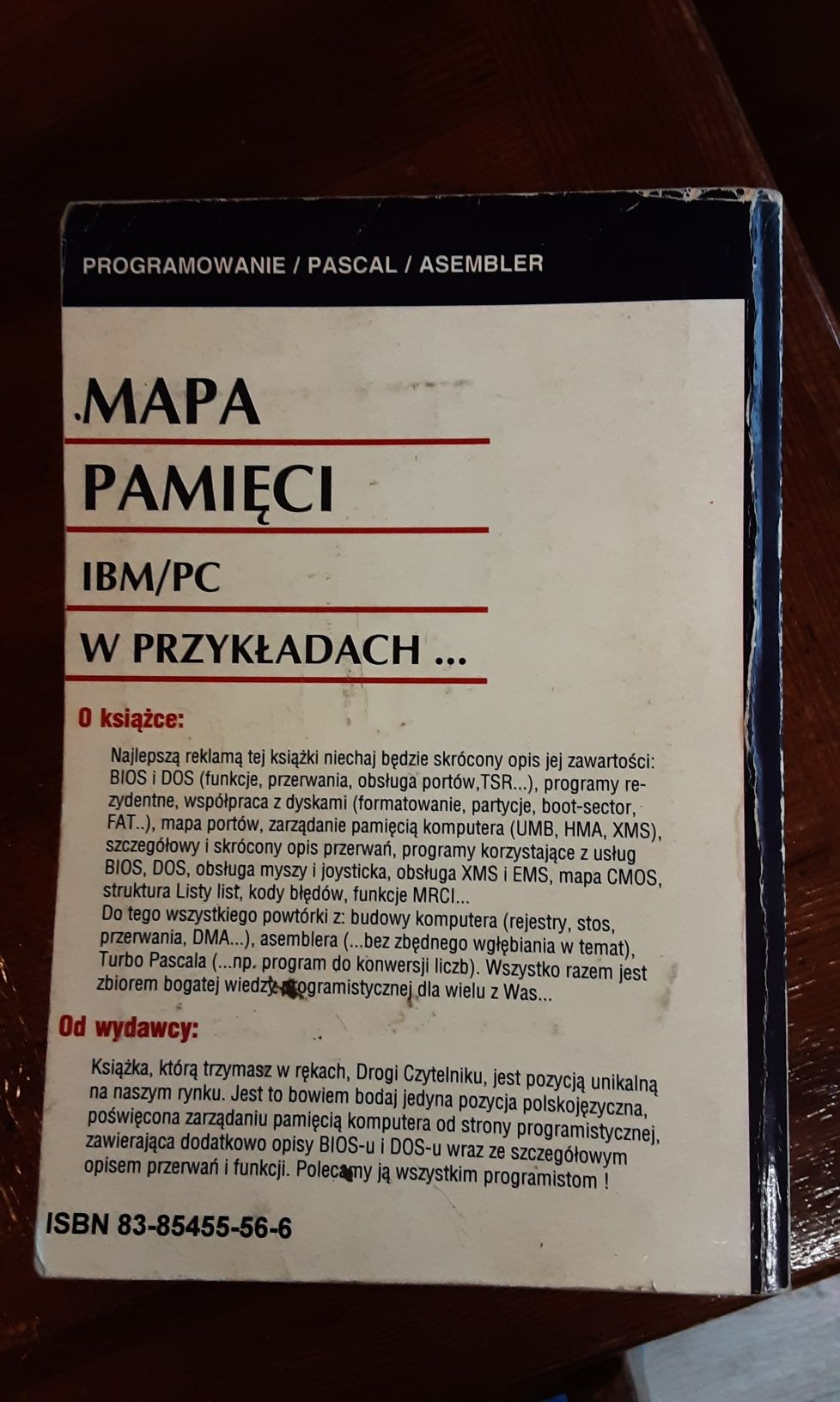 Mapa pamięci IBM/ PC  - A. Andrusz i M. Sokołowski