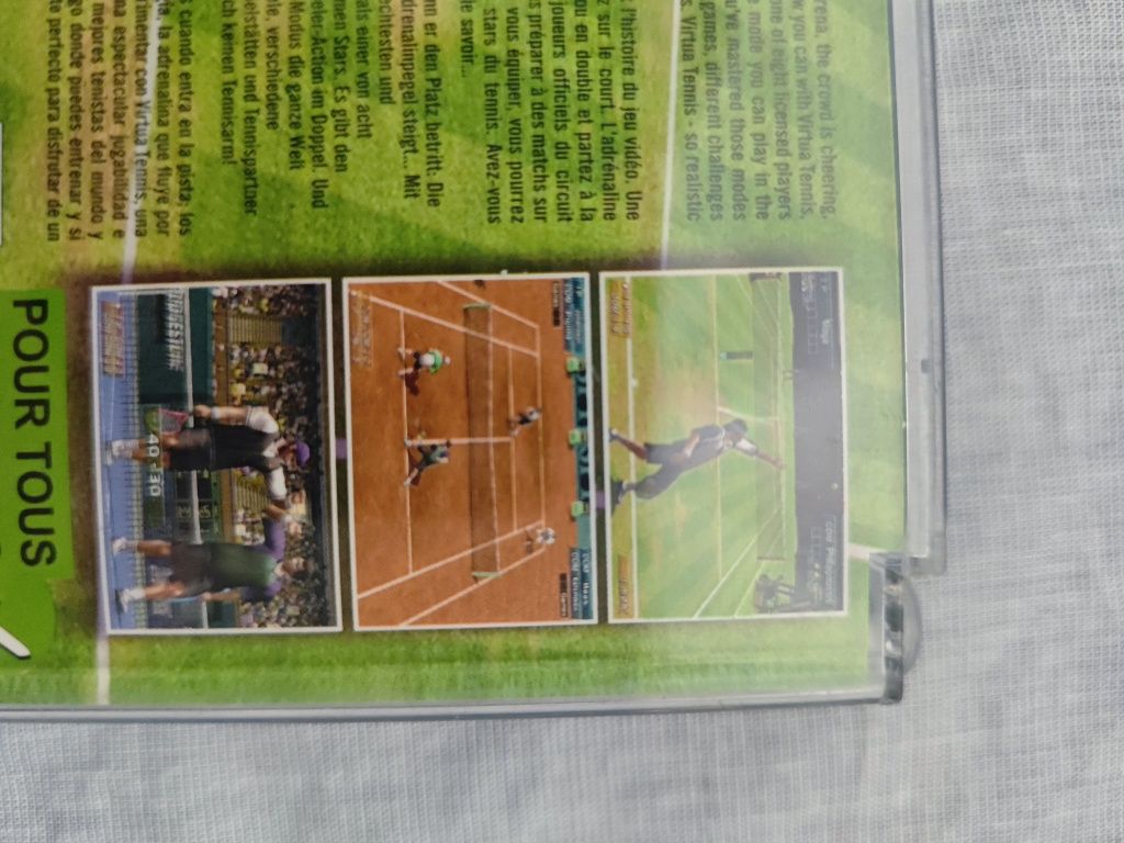 Virtua tenis Sega Dreamcast