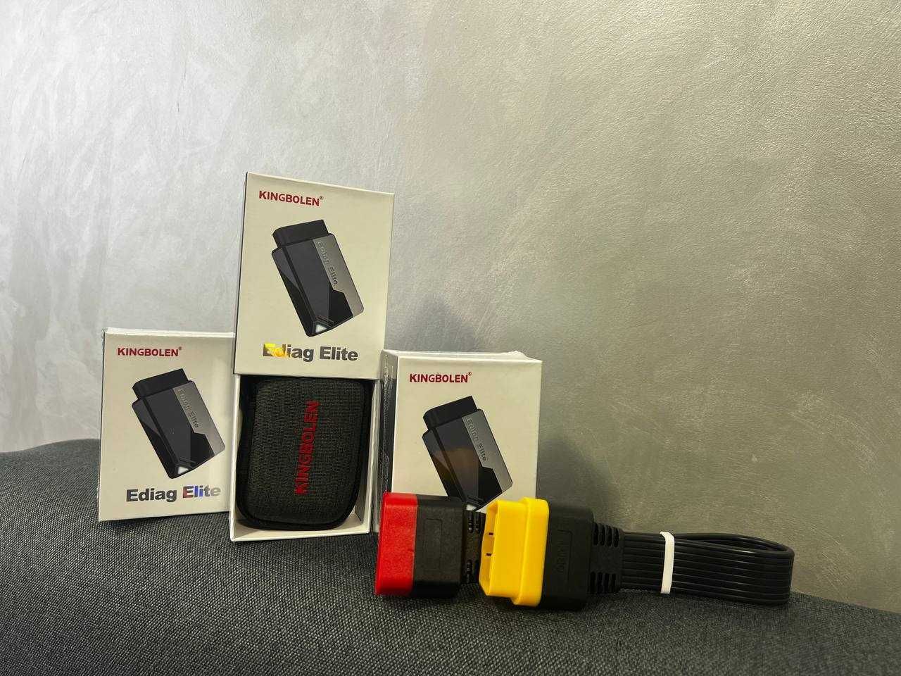 Ediag Elite Kingbolen OBD2 + Перехідник Автосканер помилок діагностика