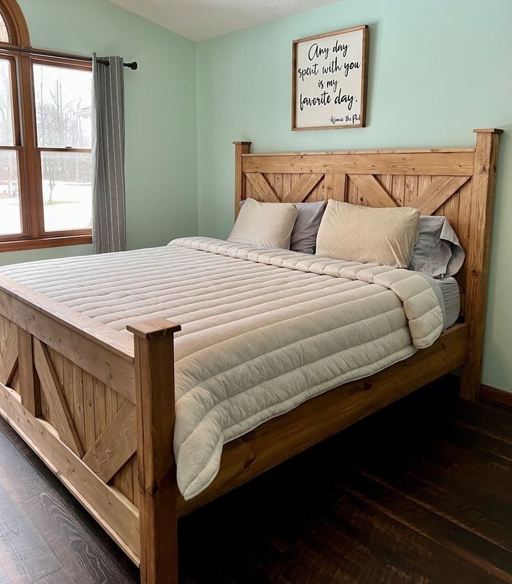 Łóżko sypialniane drewno sosnowe