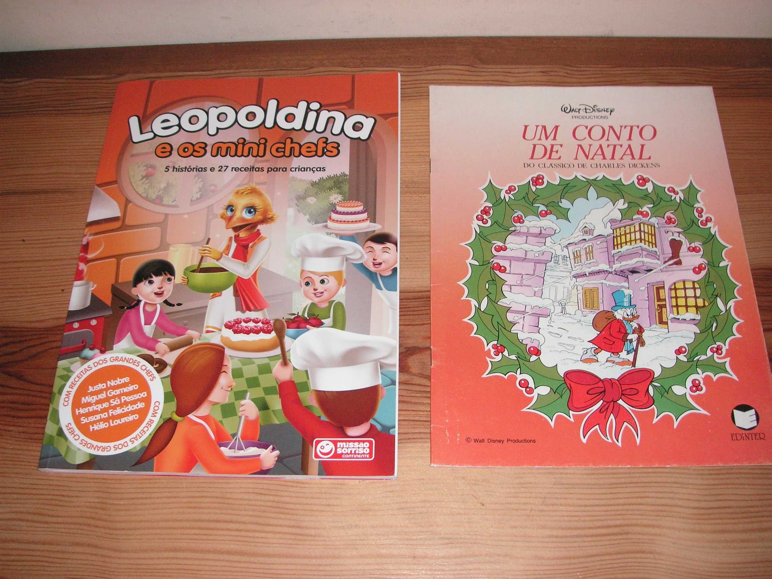Leopoldina e Os Mini-Chefs e Um Conto de Natal (BD)