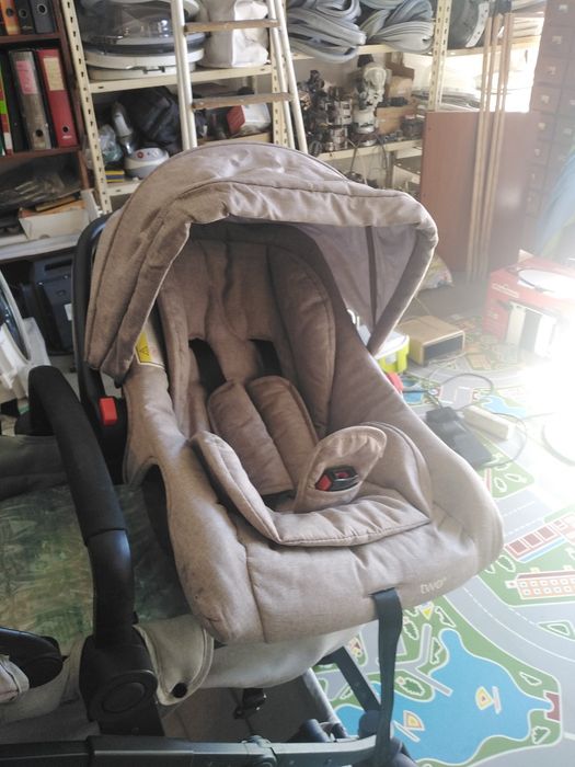 Carrinho de Bebé com dois Ovos de transporte