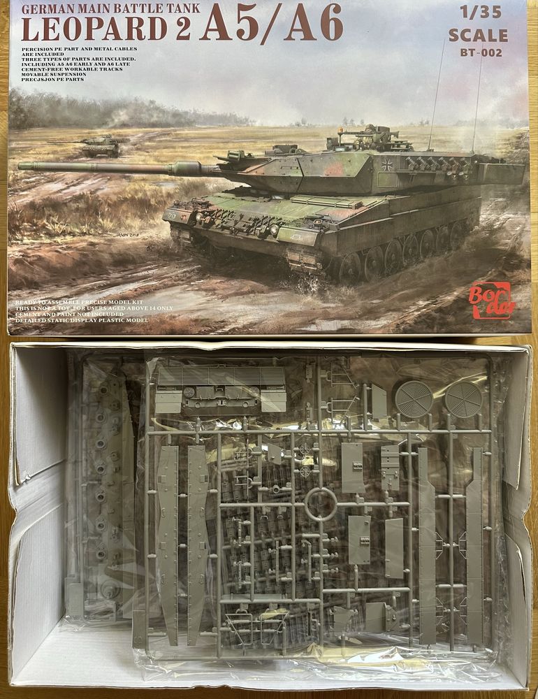 Leopard 2 A5/A6 Border Model 1:35