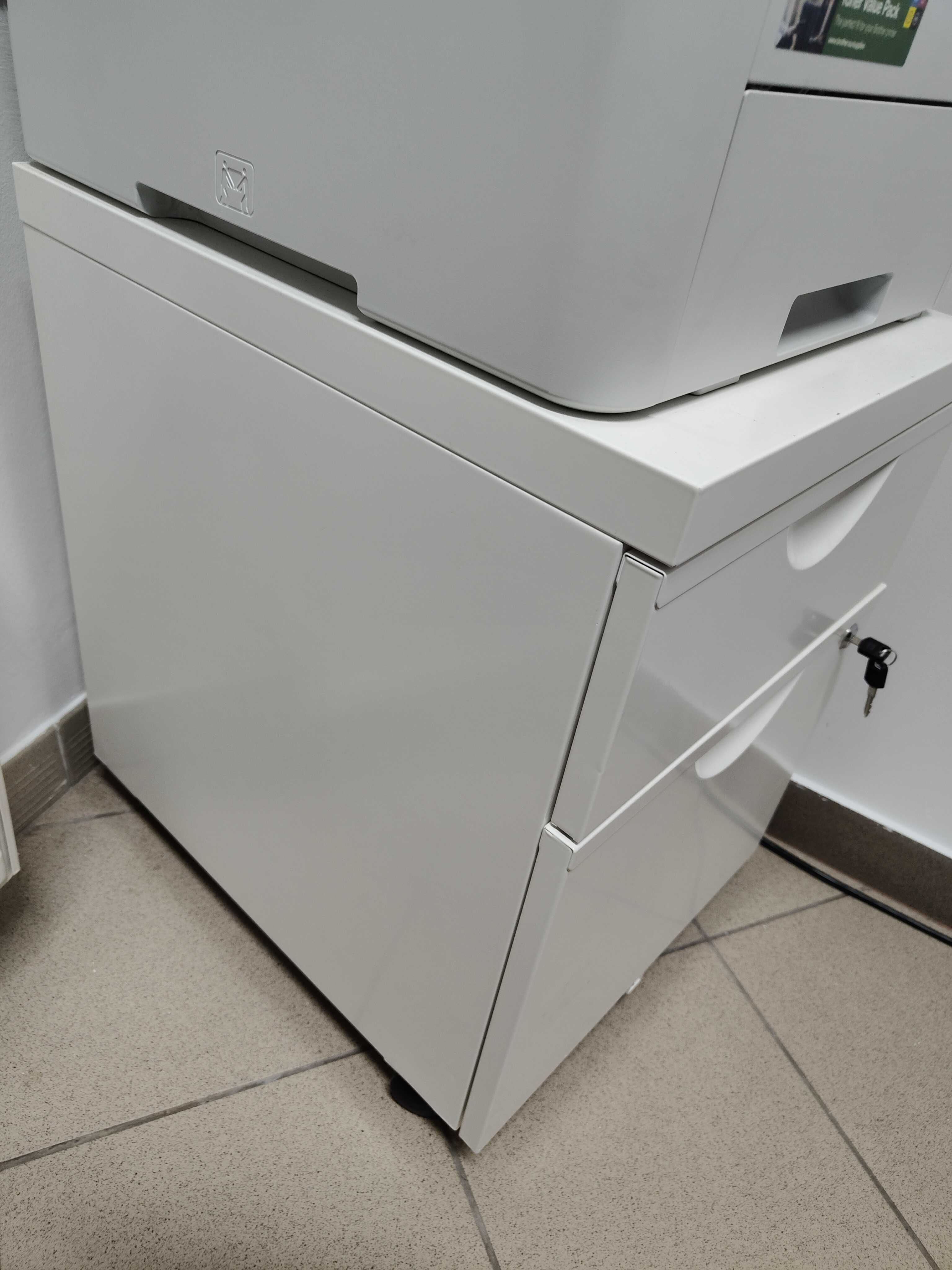 Szafka biurowa metalowa z 2 szufladami