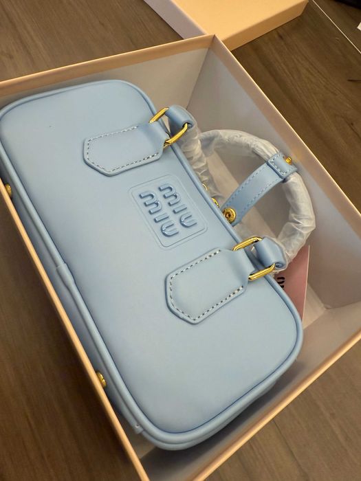 Torba do gry w kręgle MIUMIU niebieska, mała