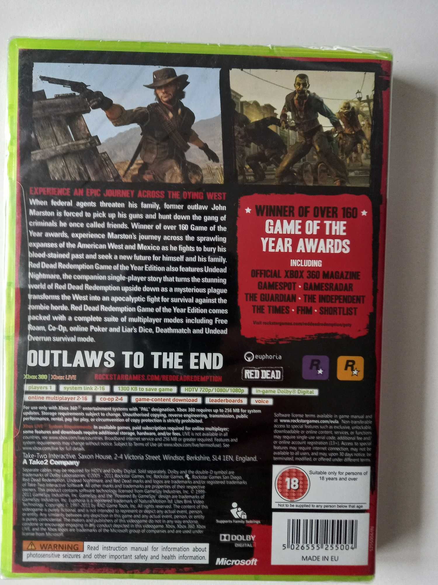 Red dead redemption GOTY folia