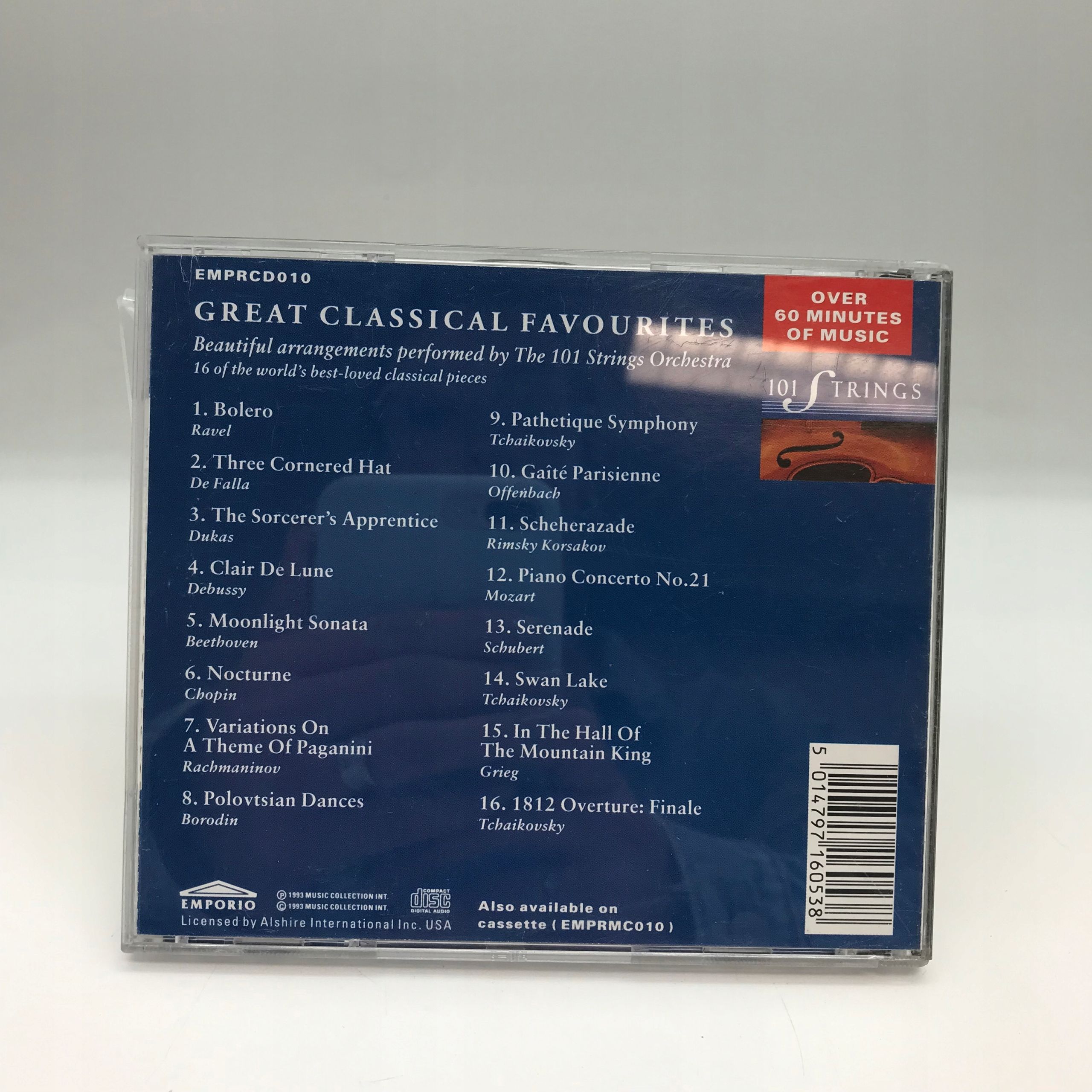 Cd - 101 Strings - Great Classical Favourites