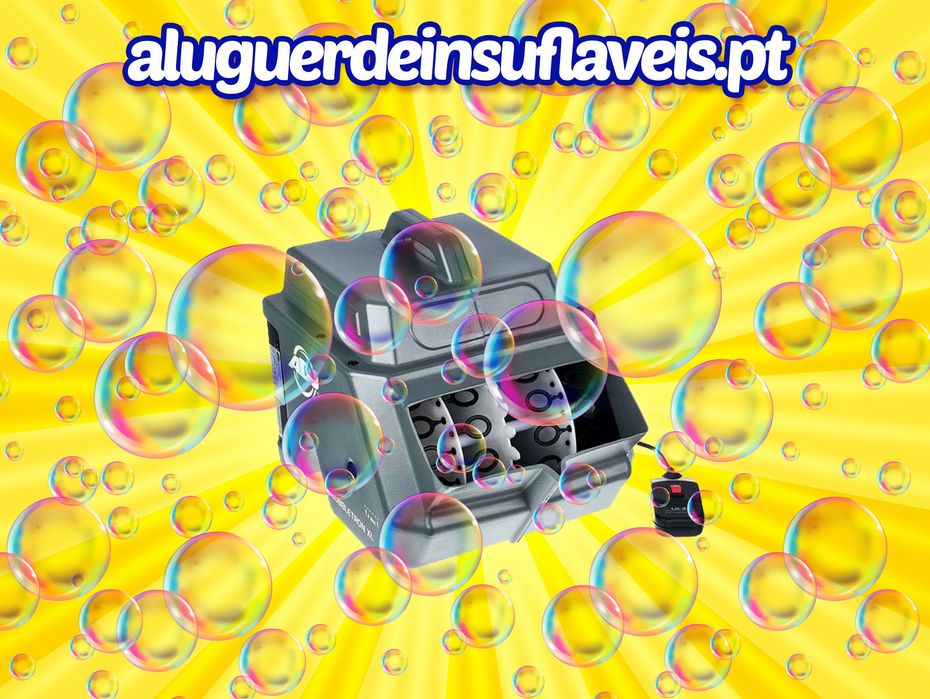 Aluguer de Insufláveis, Bolas de Sabão, Mascotes, Piscina com Bolas...