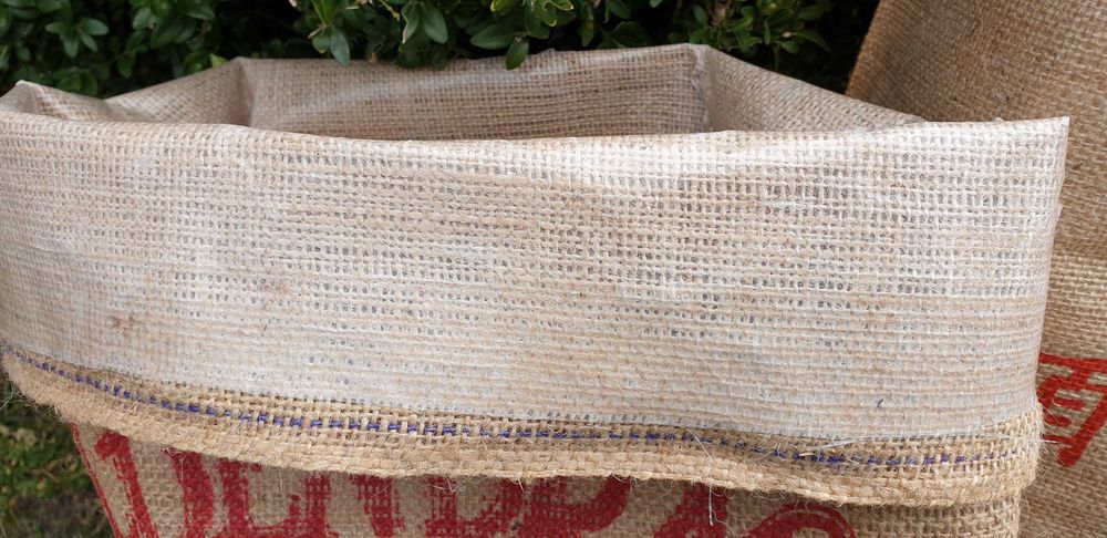 Worki jutowe lniane 45x70 cm do ogrodów i domów