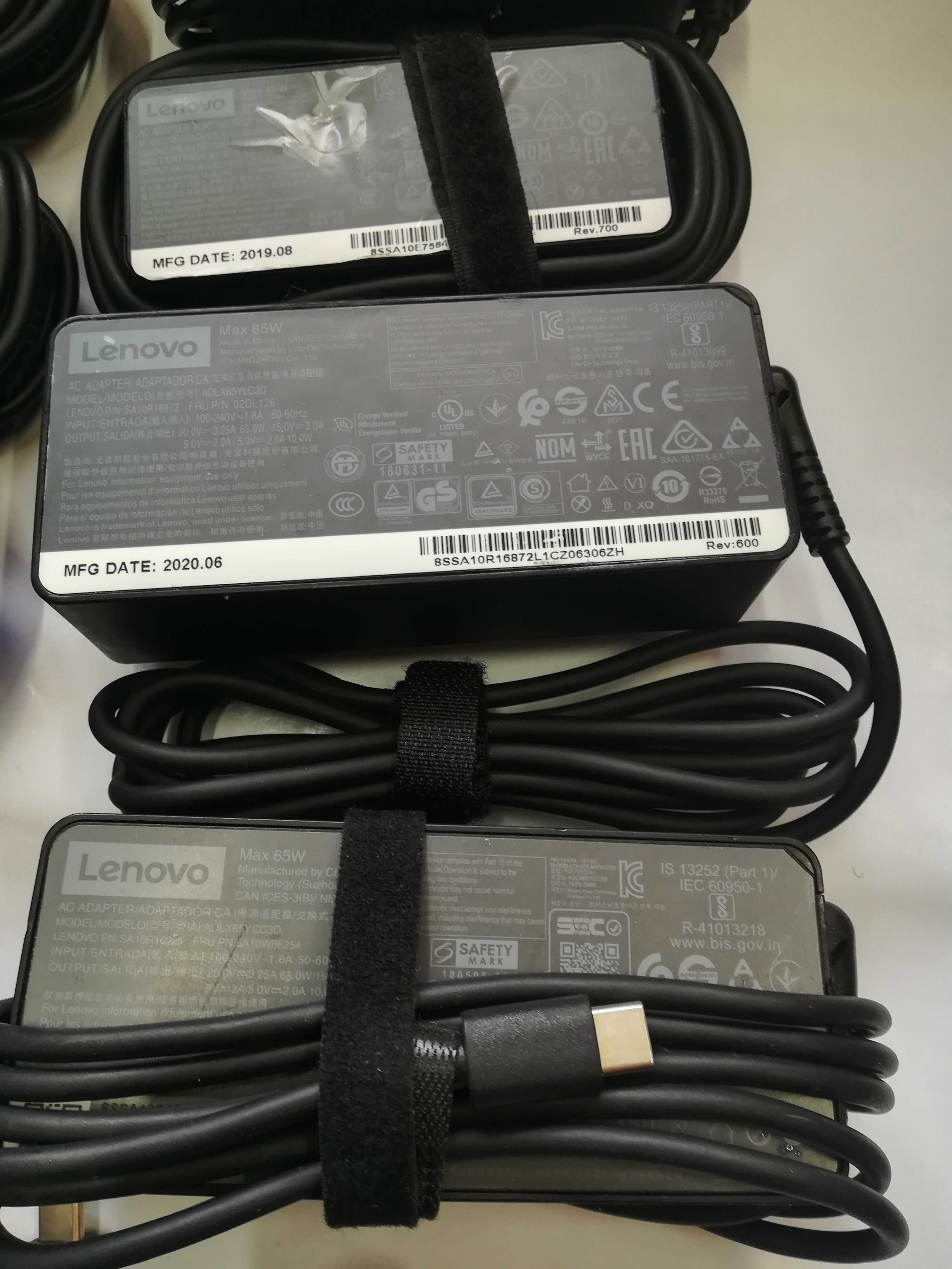 Блок живлення для ноутбука Lenovo Dell Fujitsu 45-65w Type-C