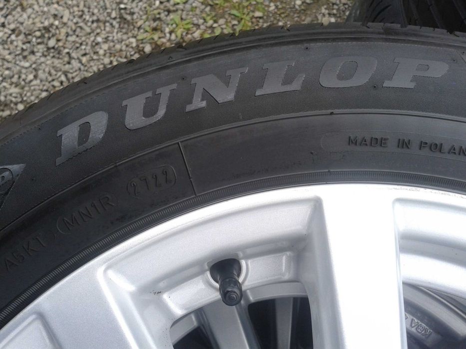 opony r17 dunlop 215 60 allseason 22rok mielec 8mm cena za 4sztuki