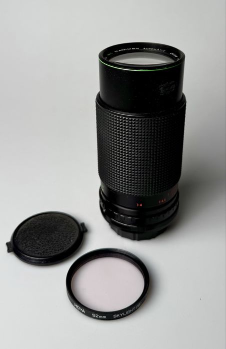 Hanimex automatic zoom c-macro 80-200/4.5 байонет canon fd