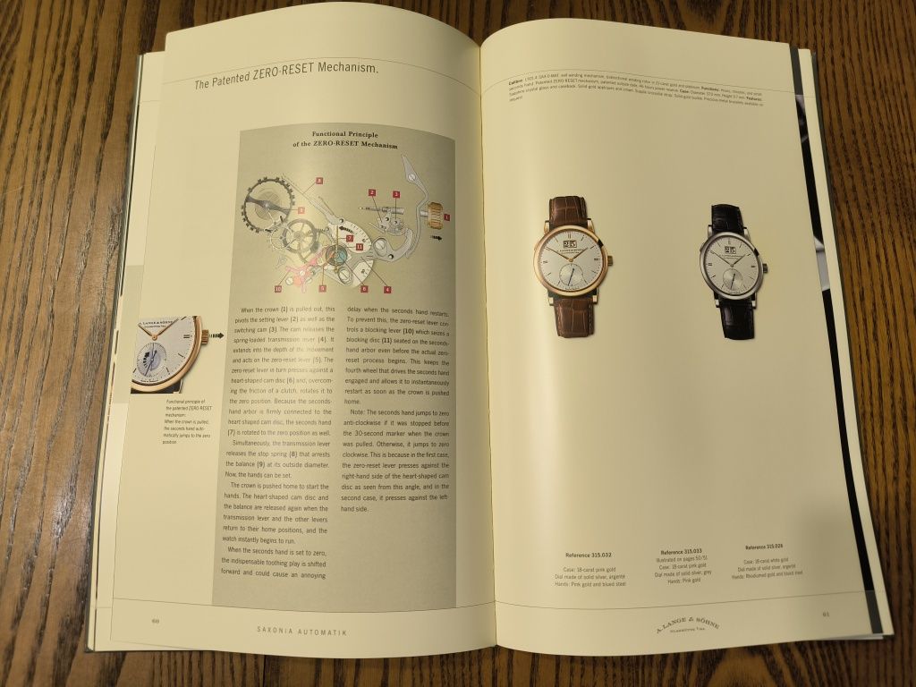 Katalog zegarków A. Lange & Söhne 2008