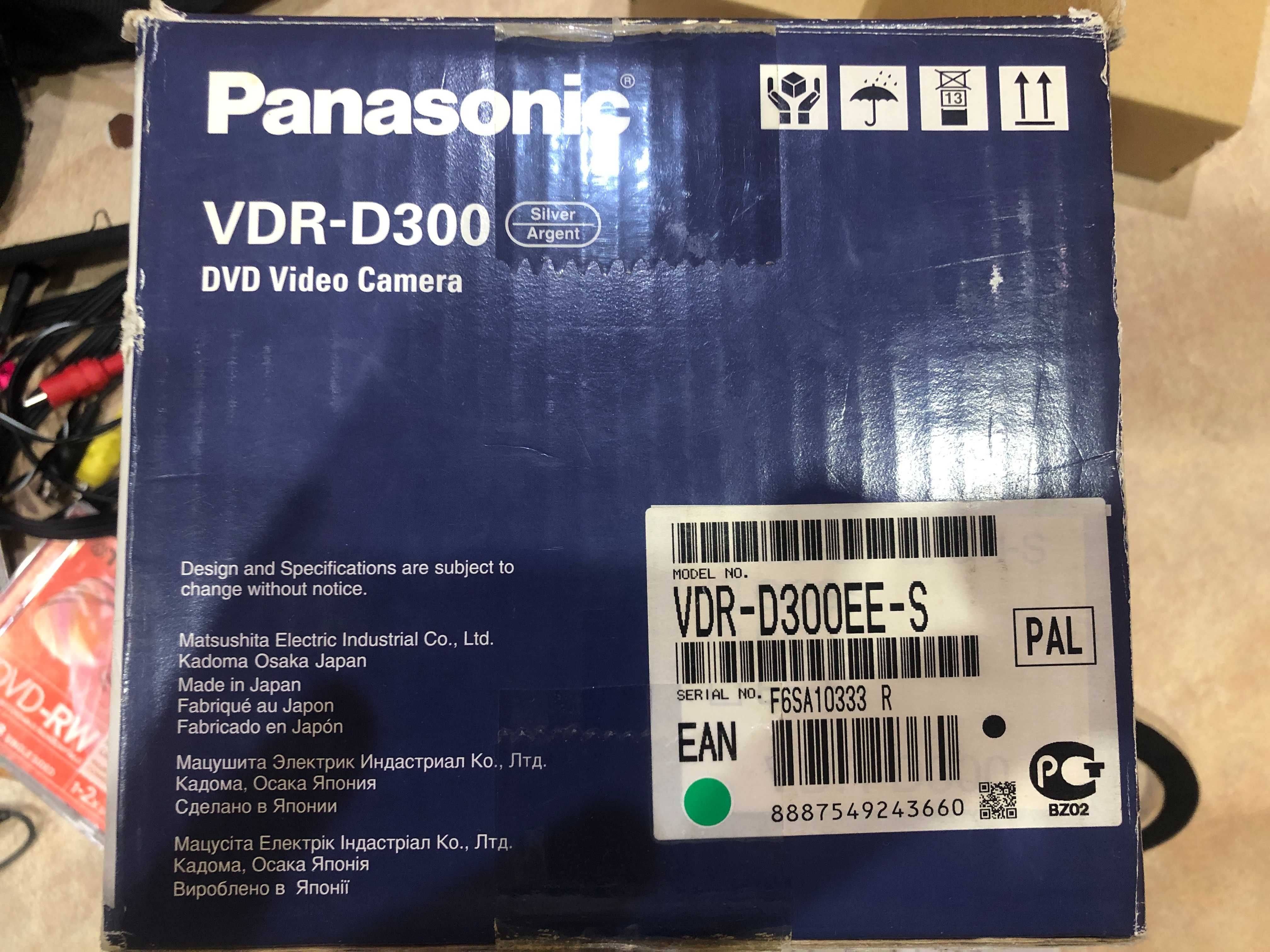 Відеокамера Panasonic VDR-D300 (Японська збірка)