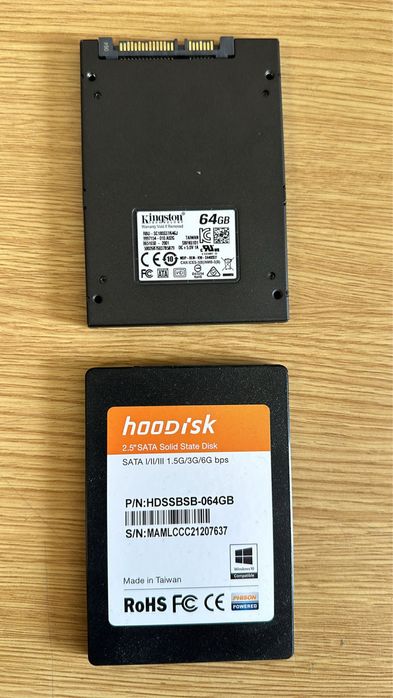 DISCOS SSD 64GB NOVOS