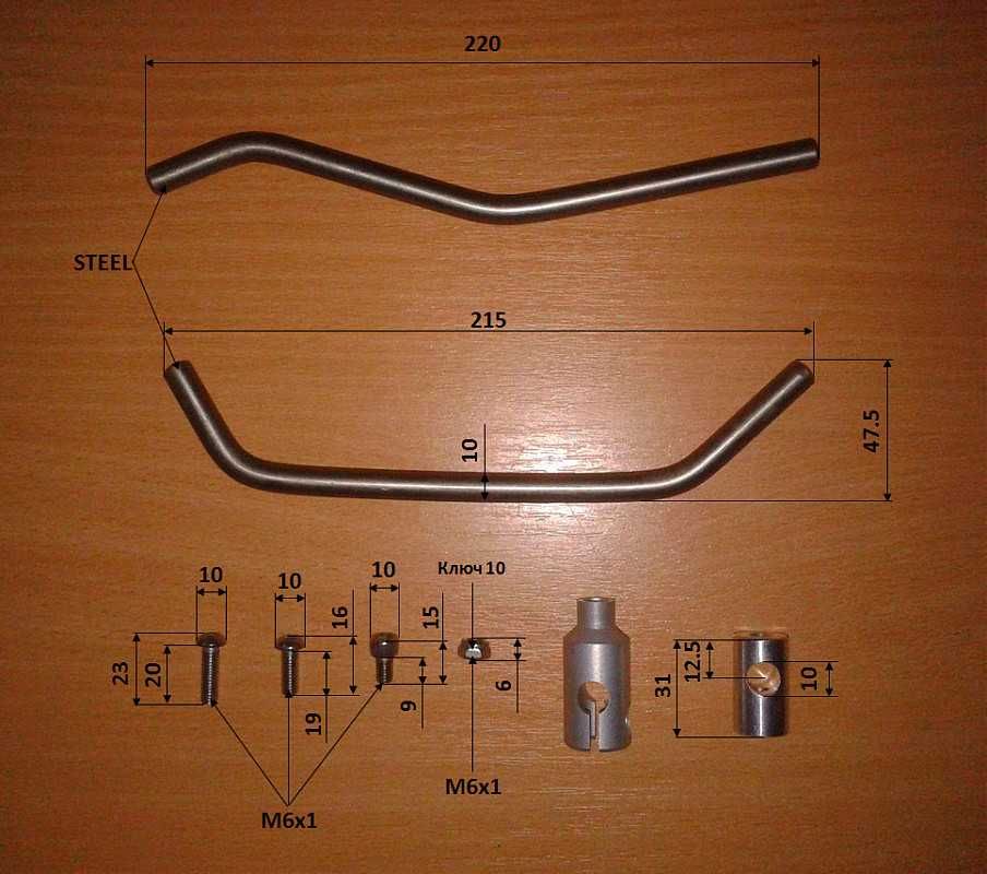 Вітрове скло для мотоцикла Lifan K19