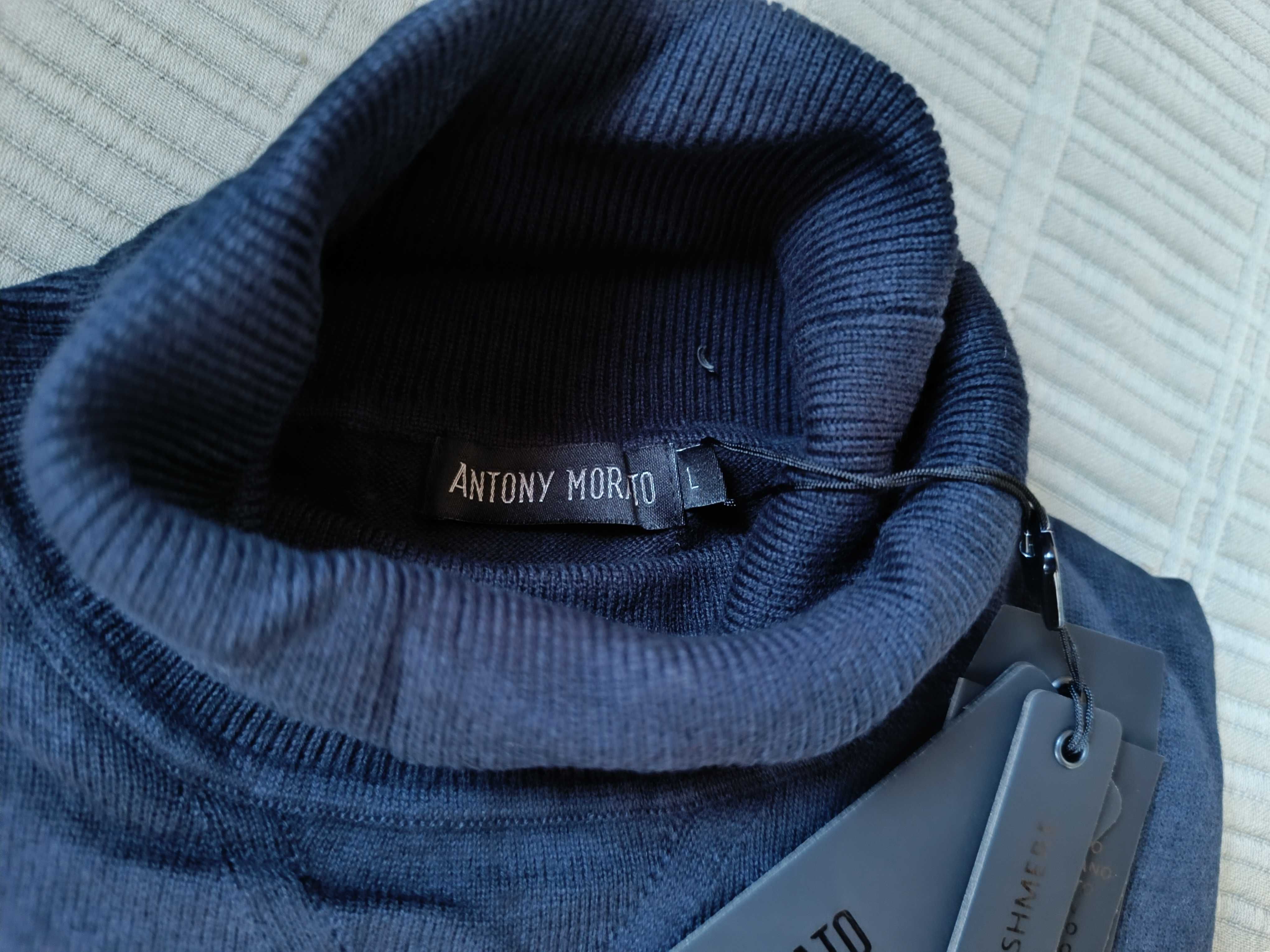 Camisola gola alta em Antony Morato Algodão e Caxemira