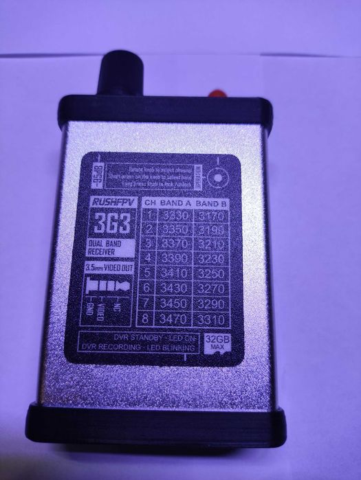 Відеоприймач (VRX) RushFPV 3.3G Video Receiver Ground Kit