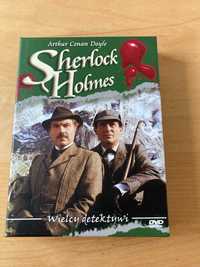 Sherlock Holmes seria Wielcy Detektywi BOX 4 x DVD