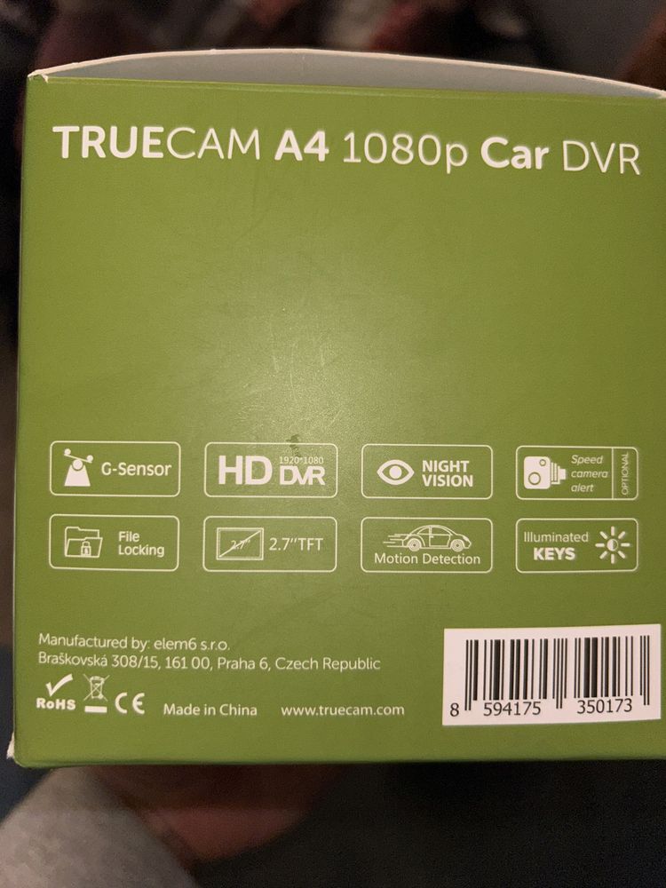 Videorejestrator kamera Truecam A4