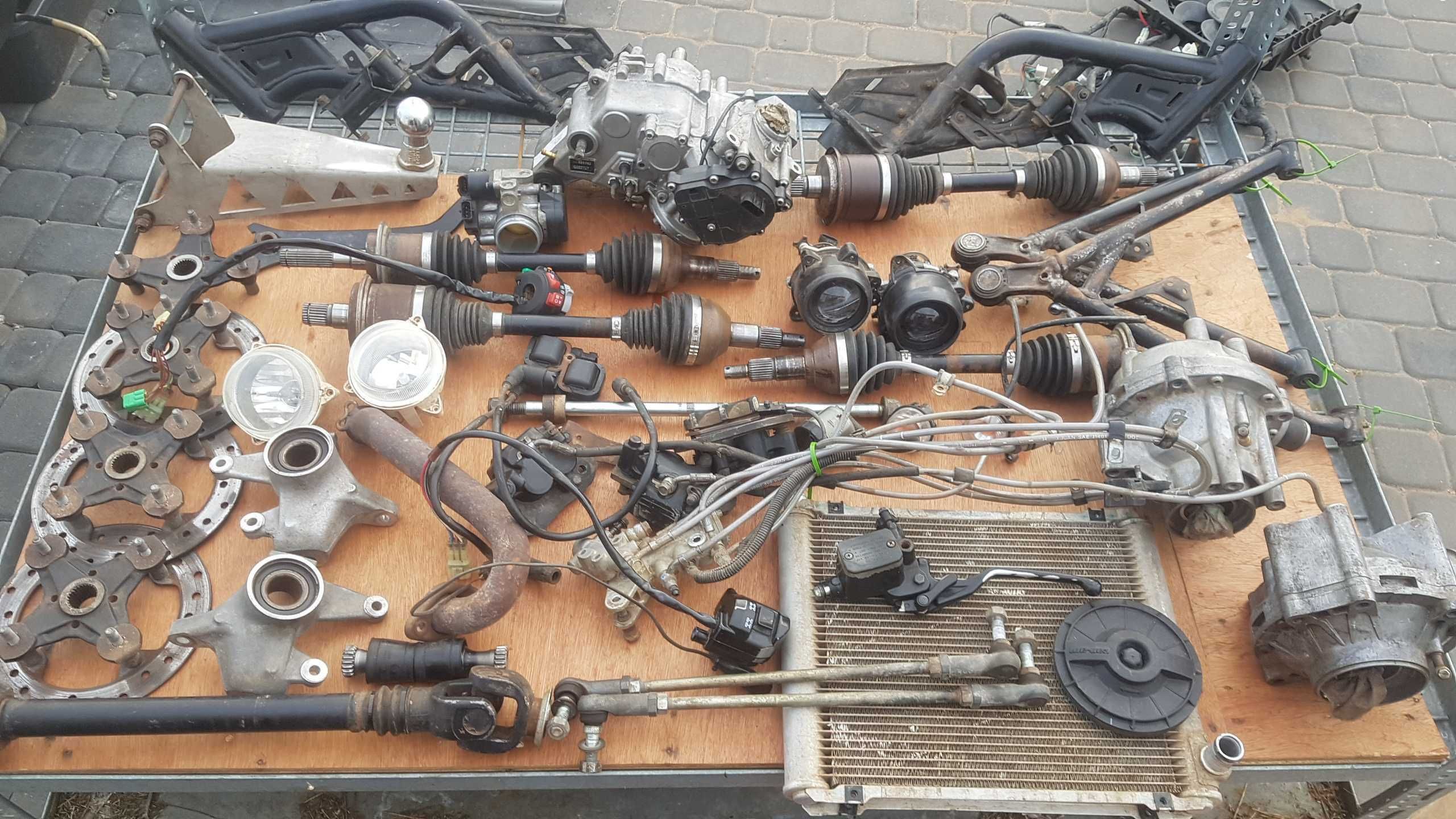 Запчасти Kawasaki KVF, KFX, KLF, Brute Force, Prarie.
