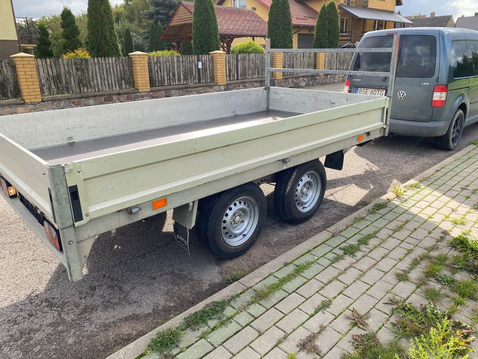 Przyczepka samochodowa Saris, stan idealny